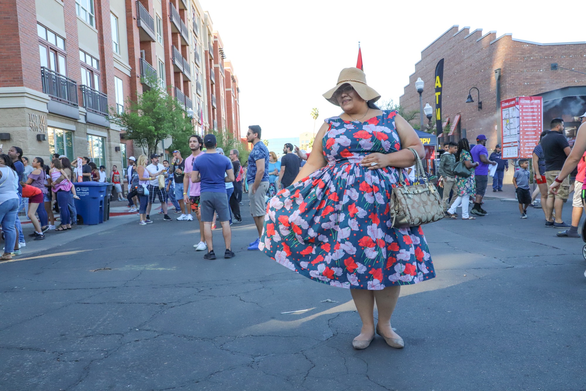 43rd Annual Spring Tempe Festival of the Arts Tempe AZ Redstreak Girl